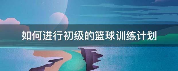 篮球个人训练计划怎么写简短